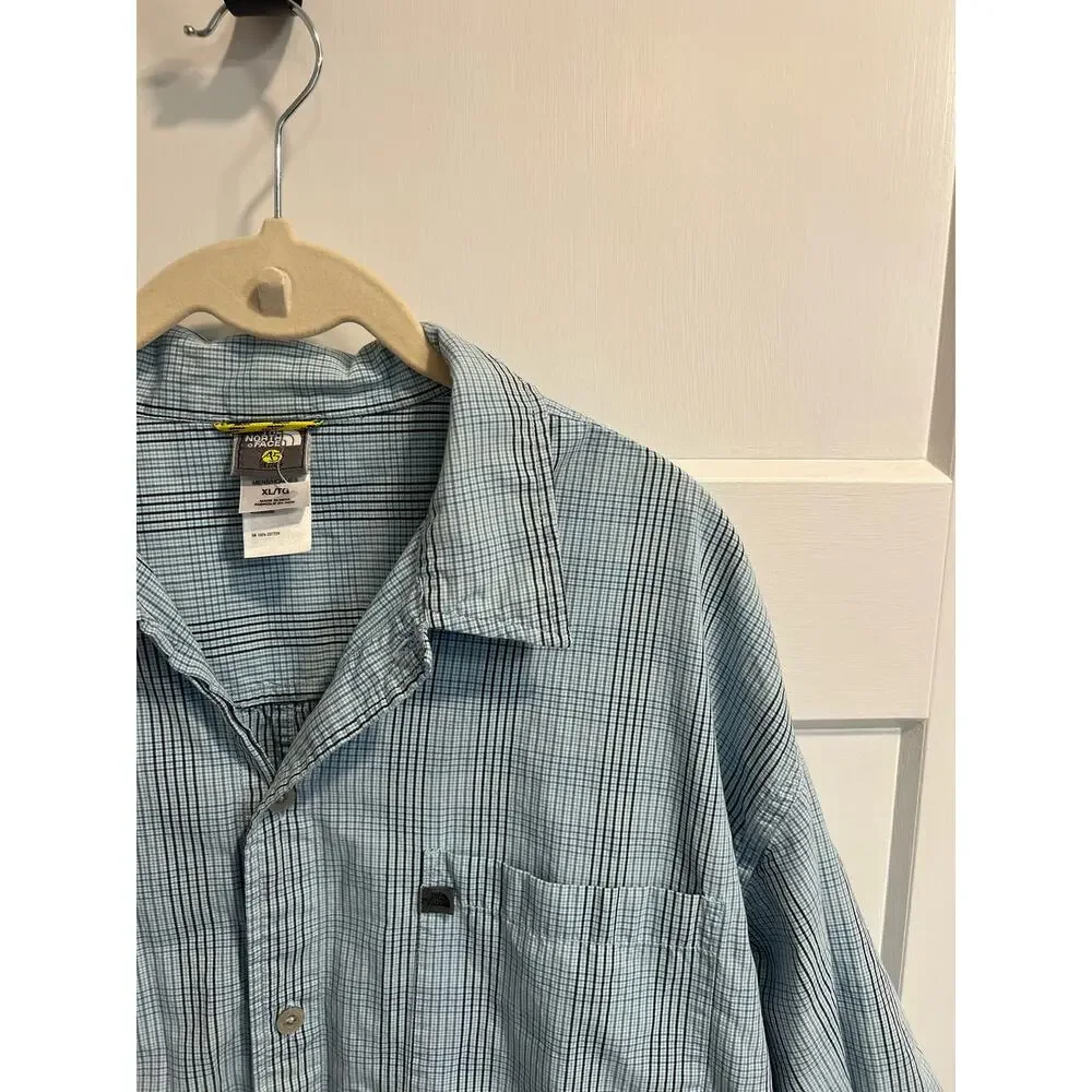 North Face A5 Series Button Up | Mens Short Sleeve Button‎ Front | Size XL
